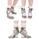 Iris Corolla Demi Ballet Stye Wedge Shoes(Reservation/5 Colours/Full Payment Without Shipping)